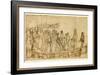 The English Prince Conan Taking Leave of His Father-Vittore Carpaccio-Framed Giclee Print