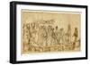The English Prince Conan Taking Leave of His Father-Vittore Carpaccio-Framed Giclee Print