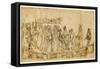 The English Prince Conan Taking Leave of His Father-Vittore Carpaccio-Framed Stretched Canvas