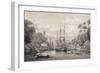 The English Ship Dido Off the Coast of Sarawak-null-Framed Giclee Print