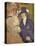 The Englishman at the Moulin Rouge, 1892-Henri de Toulouse-Lautrec-Stretched Canvas
