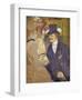 The Englishman at the Moulin Rouge, 1892-Henri de Toulouse-Lautrec-Framed Art Print