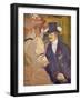 The Englishman at the Moulin Rouge, 1892-Henri de Toulouse-Lautrec-Framed Giclee Print