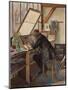 The Engraver (Marcellin Desboutin), C.1888 (Oil on Canvas)-Ferdinand Hodler-Mounted Giclee Print