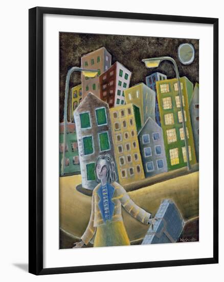 The Enigma of Departure, 1989-Celia Washington-Framed Giclee Print