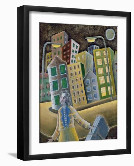 The Enigma of Departure, 1989-Celia Washington-Framed Giclee Print