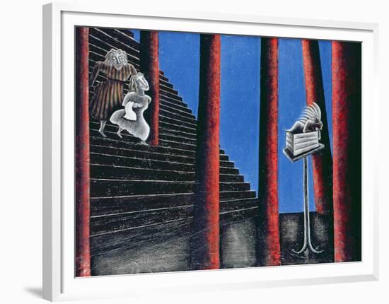 The Enigma of Descent, 1993-Celia Washington-Framed Premium Giclee Print