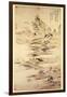 The Enjoyment of the Fisherman in the Water Village-Yun Shouping-Framed Giclee Print