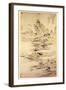 The Enjoyment of the Fisherman in the Water Village-Yun Shouping-Framed Giclee Print