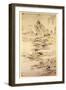 The Enjoyment of the Fisherman in the Water Village-Yun Shouping-Framed Giclee Print