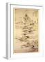 The Enjoyment of the Fisherman in the Water Village-Yun Shouping-Framed Giclee Print