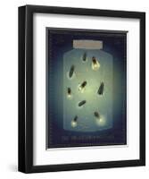 The Enlightened Fireflies-John Golden-Framed Giclee Print