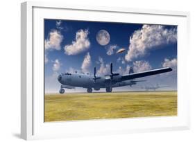 The Enola Gay B-29 Superfortress at Walker Air Force Base-null-Framed Art Print