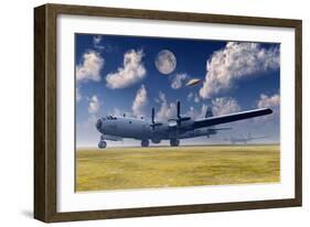 The Enola Gay B-29 Superfortress at Walker Air Force Base-null-Framed Art Print