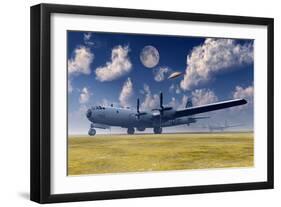 The Enola Gay B-29 Superfortress at Walker Air Force Base-null-Framed Art Print