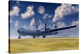 The Enola Gay B-29 Superfortress at Walker Air Force Base-null-Stretched Canvas