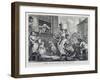 The Enraged Musician, 1741 (Engraving)-William Hogarth-Framed Giclee Print