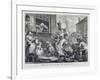 The Enraged Musician, 1741 (Engraving)-William Hogarth-Framed Giclee Print