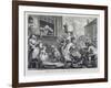 The Enraged Musician, 1741 (Engraving)-William Hogarth-Framed Giclee Print