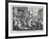 The Enraged Musician, 1741 (Engraving)-William Hogarth-Framed Giclee Print