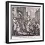 The Enraged Musician, 1741-William Hogarth-Framed Giclee Print