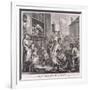 The Enraged Musician, 1741-William Hogarth-Framed Giclee Print