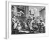 The Enraged Musician, 1741-William Hogarth-Framed Giclee Print