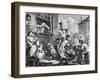 The Enraged Musician, 1741-William Hogarth-Framed Giclee Print