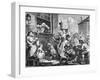 The Enraged Musician, 1741-William Hogarth-Framed Giclee Print