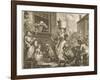 The Enraged Musician Disturb Hogarth-William Hogarth-Framed Photographic Print