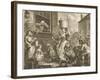 The Enraged Musician Disturb Hogarth-William Hogarth-Framed Photographic Print