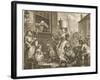 The Enraged Musician Disturb Hogarth-William Hogarth-Framed Photographic Print