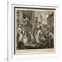 The Enraged Musician-William Hogarth-Framed Giclee Print