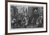 The Enraged Musician-William Hogarth-Framed Giclee Print