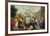 The Entering of Johann Wilhelm, Elector Palatine-Giovanni Antonio Pellegrini-Framed Giclee Print