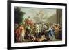 The Entering of Johann Wilhelm, Elector Palatine-Giovanni Antonio Pellegrini-Framed Giclee Print