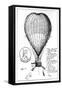 The Enterprizing Lunardi's Grand Air Ballon, 1784-null-Framed Stretched Canvas