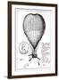 The Enterprizing Lunardi's Grand Air Ballon, 1784-null-Framed Giclee Print