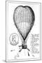 The Enterprizing Lunardi's Grand Air Ballon, 1784-null-Mounted Giclee Print