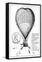 The Enterprizing Lunardi's Grand Air Ballon, 1784-null-Framed Stretched Canvas