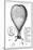 The Enterprizing Lunardi's Grand Air Ballon, 1784-null-Mounted Giclee Print