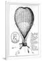 The Enterprizing Lunardi's Grand Air Ballon, 1784-null-Framed Giclee Print