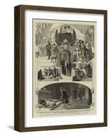 The Enthronisation of the New Primate, Some Canterbury Visions-null-Framed Giclee Print