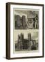 The Enthronisation of the New Primate, Views of the City of Canterbury and the Cathedral-null-Framed Giclee Print