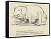 The Enthusiastic Elephant-Edward Lear-Framed Stretched Canvas