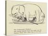 The Enthusiastic Elephant-Edward Lear-Stretched Canvas