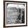 The Entire Length of the Gigantic Temple of Karnak, Thebes, Egypt, 1905-Underwood & Underwood-Framed Photographic Print