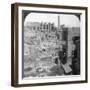 The Entire Length of the Gigantic Temple of Karnak, Thebes, Egypt, 1905-Underwood & Underwood-Framed Photographic Print