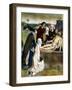 The Entombment, 1450S-null-Framed Giclee Print