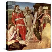 The Entombment, 1500-1501-Michelangelo-Stretched Canvas